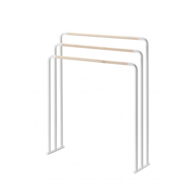 横から掛けられるバスタオルハンガー トスカ 3連