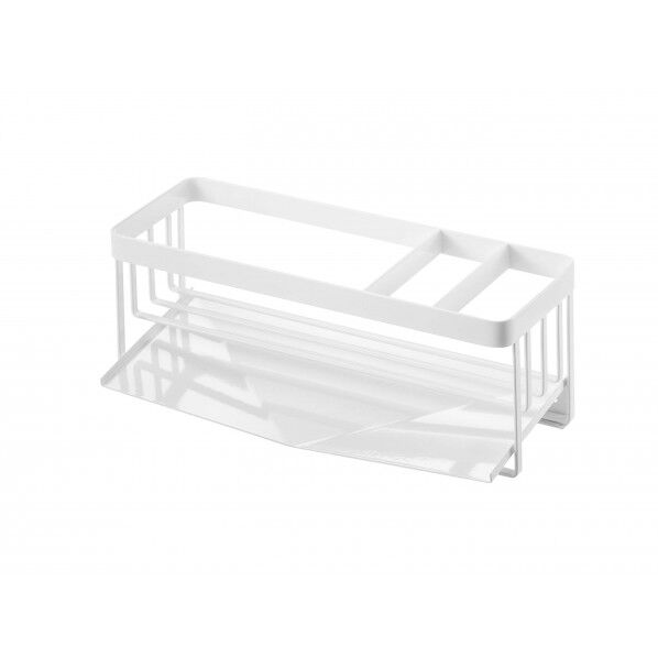 水が流れるスポンジ&ボトルホルダー タワー ホワイト 5016 1個