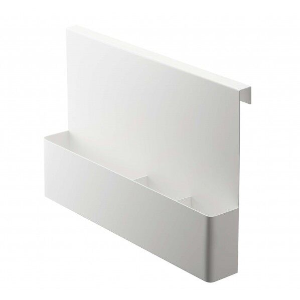 キッチンエンドパネル引っ掛け収納ホルダー タワー ホワイト 5031 1個