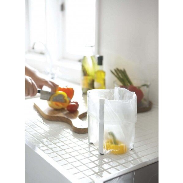 ポリ袋エコホルダー タワー ホワイト 6787 1個