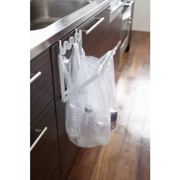 レジ袋ハンガー タワー ホワイト 7133 1個