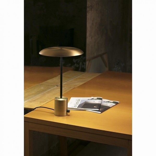 HOSHI LED Satin gold and black table lamp ゴールド･ブラック 260×400×260mm FA28387 1台