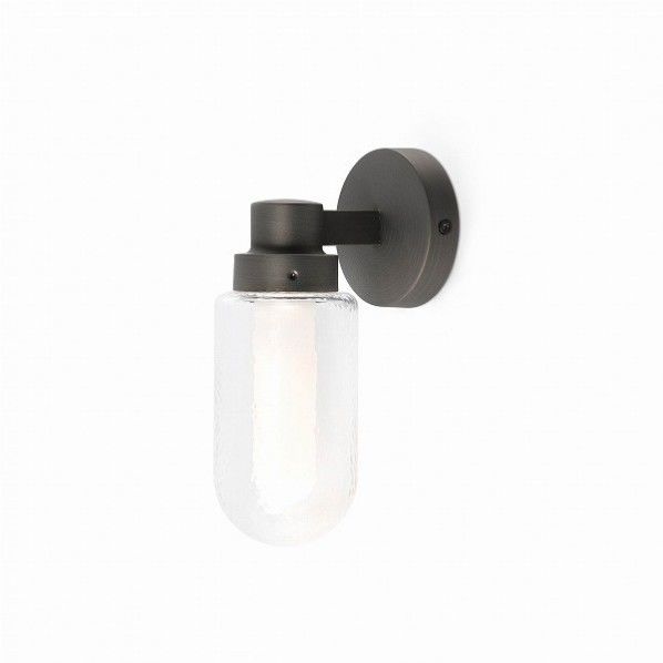 BRUME LED Metallic grey wall lamp ブロンズ 90×215×125mm FA40076 1台
