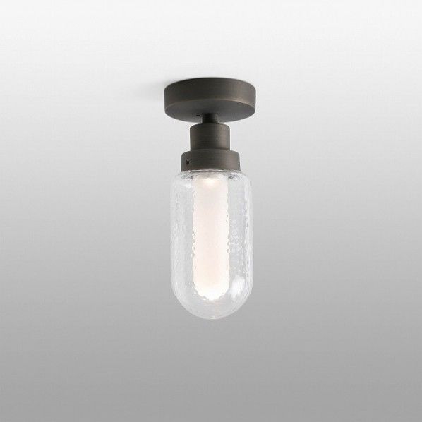 BRUME LED Metallic grey ceiling lamp ブロンズ 80×220×80mm FA40077 1台
