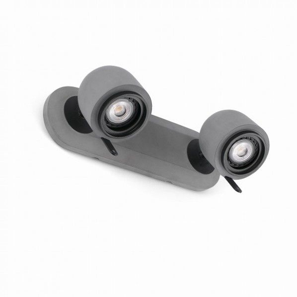 STONE-2 Stone grey wall lamp グレー 280×135×130mm FA43501 1台