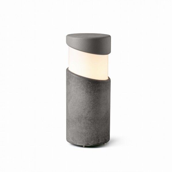 BLOCK Grey beacon lamp h35cm グレー 147×350×147mm FA74141 1台