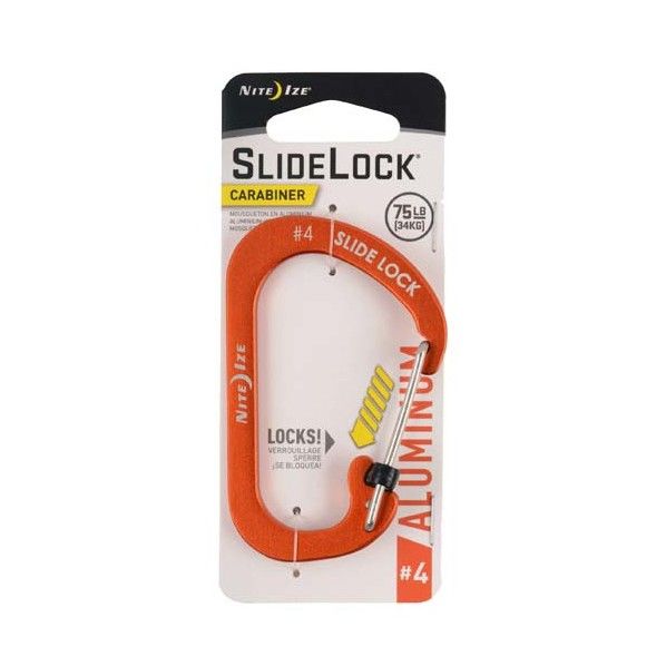 スライドロック アルミカラビナー #4
