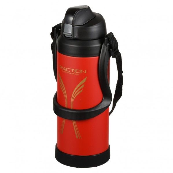 トラクション ダブルステンレス スポーツジャグ マットブラック 2200 2.2L ND-8711 1個