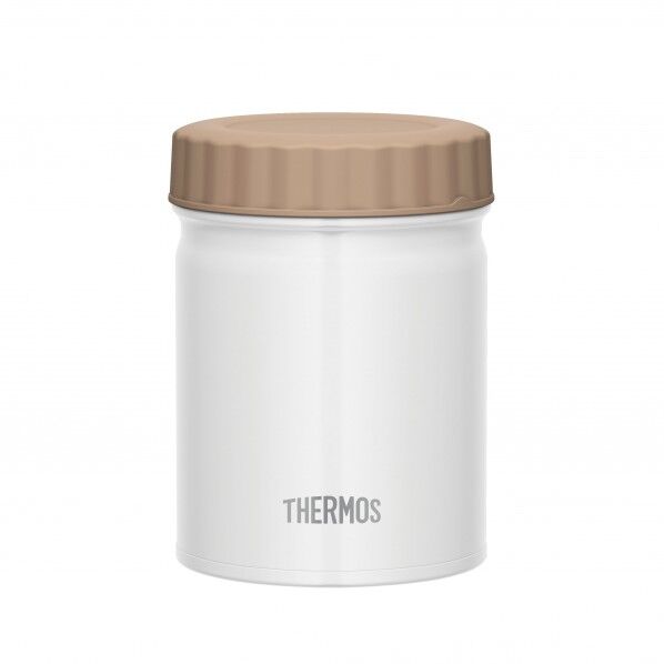 真空断熱スープジャー ホワイト 10×10×13.5cm JBT-500 WH 1個