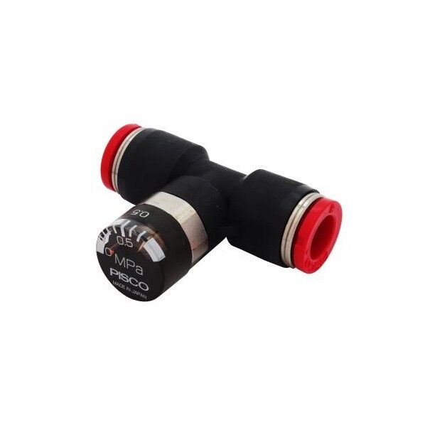 新潟精機 プレッシャーゲージ ユニオンストレート シクネスゲージ GPU8-8 1本...