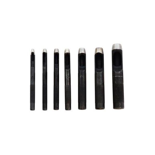 皮抜きポンチ7pcsセット MHP-7S 1点