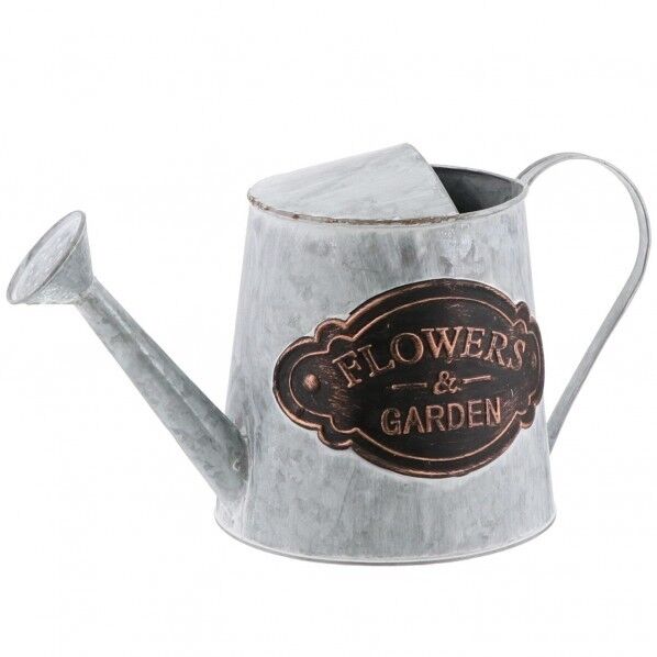 ボタニカルインテリア ジョーロ フラワーズ&ガーデン ペイント 34×16.7×18.5cm NE-180 1個