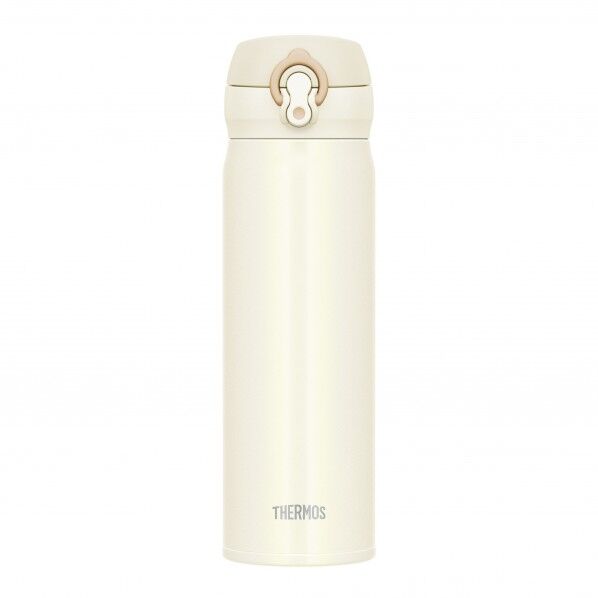 真空断熱ケータイマグ クリームホワイト 6.5×7.5×22cm 500ml JNL-504 CRW 1個