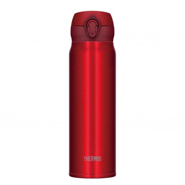 真空断熱ケータイマグ メタリックレッド 7×7.5×24cm 600ml JNL-604 MTR 1個