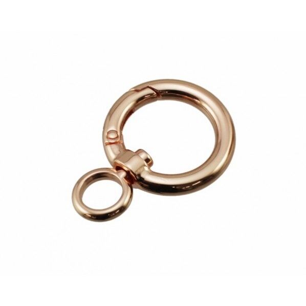 回転カラビナ ピンクゴールド 50mm 29249 1個