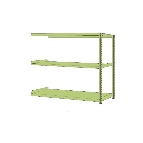 RKラック(連結) グリーン 1500×750×1200mm RKN-5723R 1台