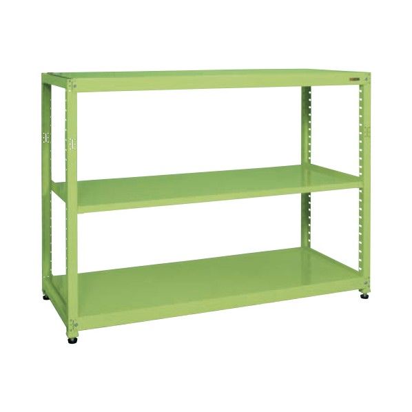 RKラック(単体) グリーン 1800×450×1500mm RKN-8453 1台