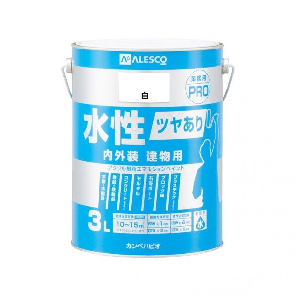水性ツヤあり建物用PRO