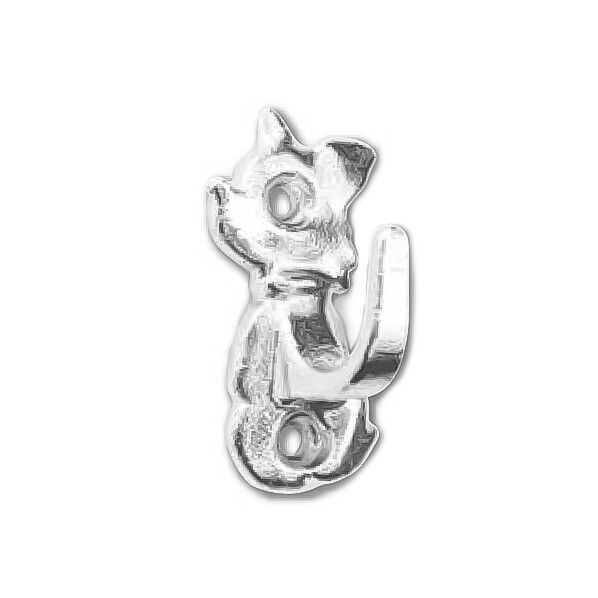 akkeフック(チワワ) 小型マグネットタイプ シルバー L40xW20xH21mm akke₋1CHI₋MG 1個