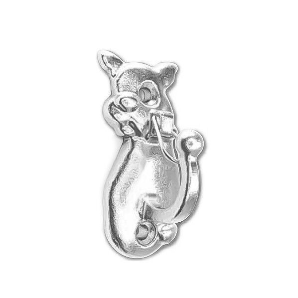 akkeフック(ブルドッグ)中型ネジタイプ シルバー L78xW40xH37mm akke₋2BULL 1個