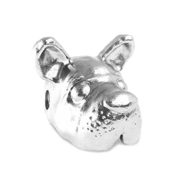 akakkeフック(フレンチブルドッグ)大型ビスケットタイプ シルバー L110xW68xH78mm akke₋3FBULL-BISC 1セット