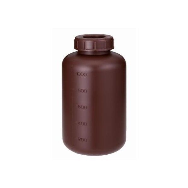 広口茶色ビン 便利グッズ(文具・OA機器) BWB-1000 1本