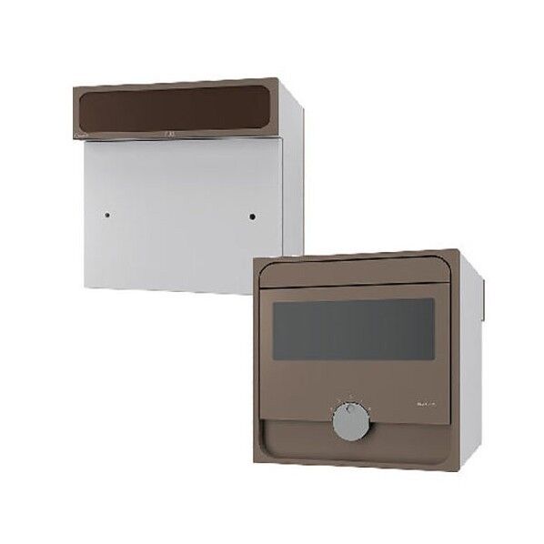 錠前:専用大型ダイヤル錠 大容量 ブラウン×ダークブラウン キーボックス KS-MAB2-05LK-BDB 1個