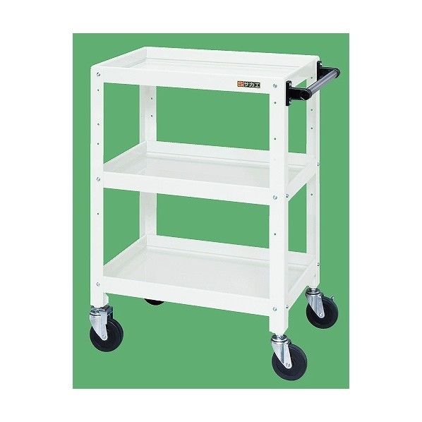 ニューCSスペシャルワゴン ツートン ゴム車 ホワイト(支柱) CSSA-608W 1