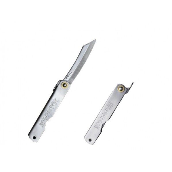 肥後守ナイフ VG10ステンレス鞘 大100mm 180mm UK079 1個