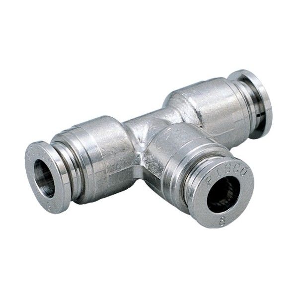 チューブフィッティング ブラスユニオンティ カバー無しタイプ