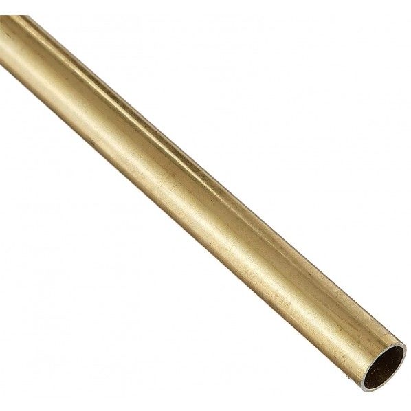 真鍮管 丸パイプ C2700T 38.0φ t1.0mm L300mm B088ZYP1N3 8本