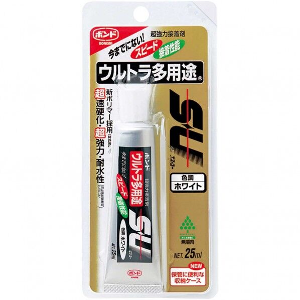 ボンド ウルトラ多用途S・U ホワイト 25ml #04726 1個