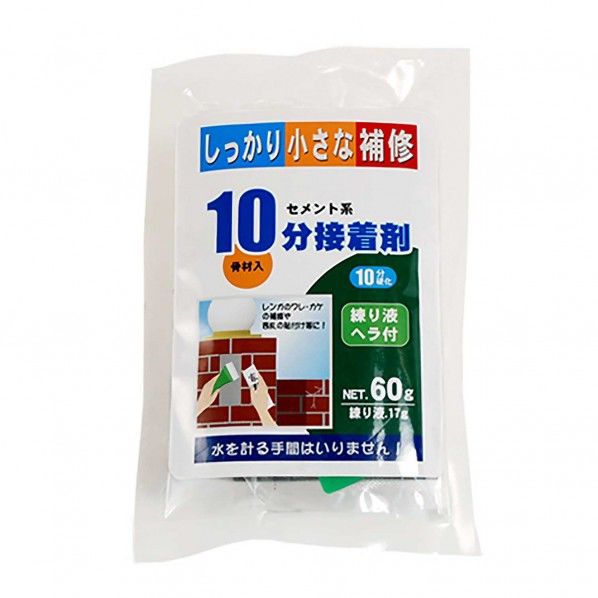 セメント系10分接着剤 グレー 60g 5928500 1点