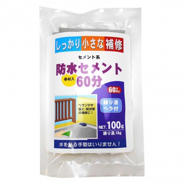 セメント系防水セメント60分 100g 5928000 1点