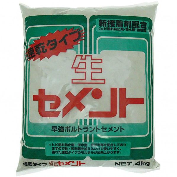 速乾生セメント グレー 4kg 3590484000 1点