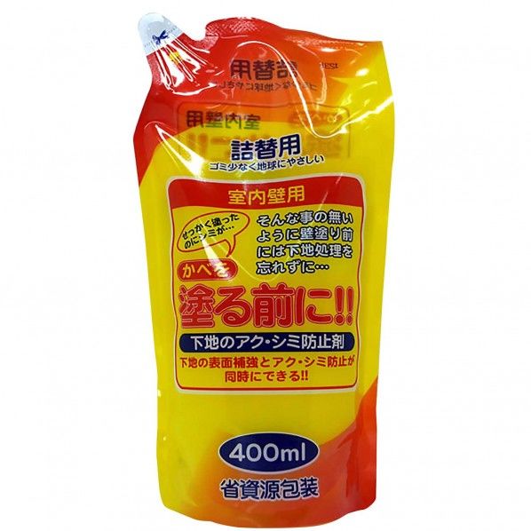 室内壁用下地処理剤壁を塗る前に詰替用 400ml 3591160400 1点