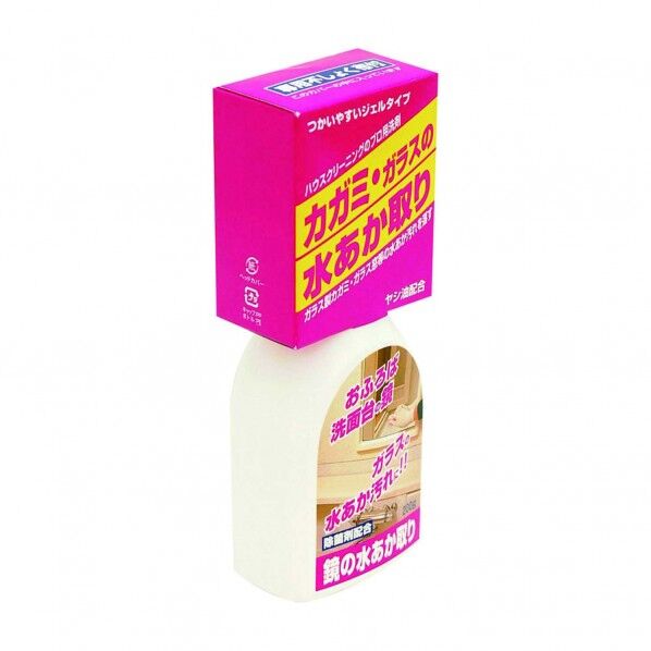 お風呂場・洗面台 鏡の水あか取り