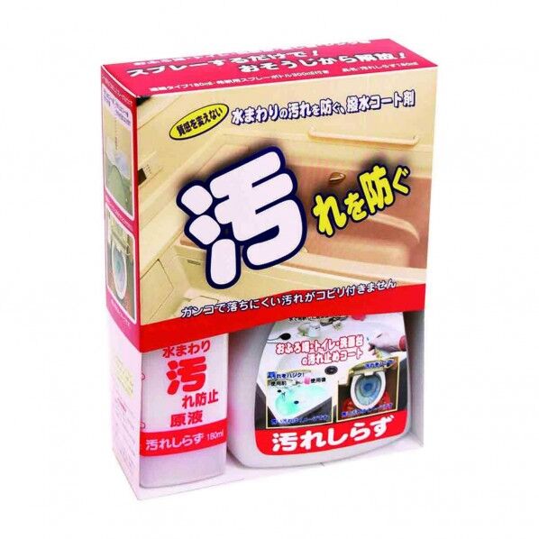 水まわり汚れ止めコート剤 汚れしらず 高さ214mm×幅138mm×奥行52mm 180ml BOTL-15 1点