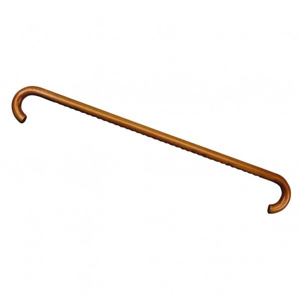 木製両端部手すり棒 Mブラウン 全長:1000mm 太さ:φ32mm EL-901 1本