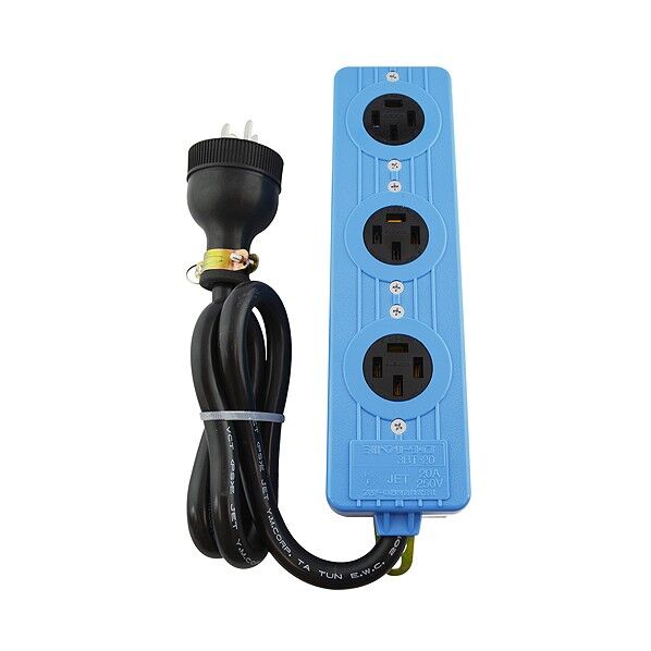 3相ベンリータップ接地3P20A250Vコンセント正転3コ