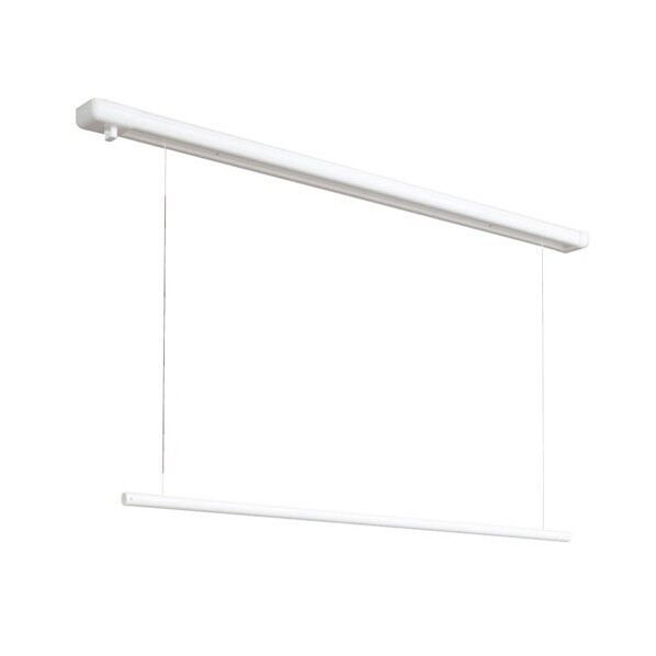 物干金物ホスクリーン ホワイト 1340mm URM-S-W 1組