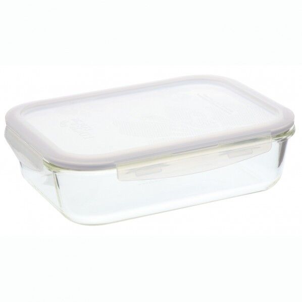 ロック&ロック ユーロ レクタンギュラー 1.6L 25×19×7.1cm LLG454 1個