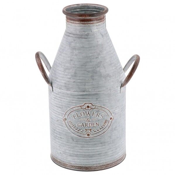 ボタニカルインテリア ミルクポット フラワーズ&ガーデン ライン M 23×18.3×36.5cm NE-133 1個