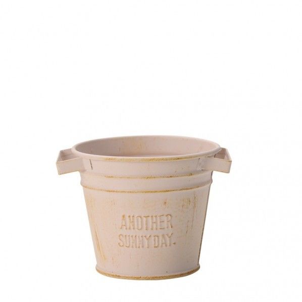 GREENHOUSE/2.5寸多肉用ポット缶 ピンク/4143-PK 1点