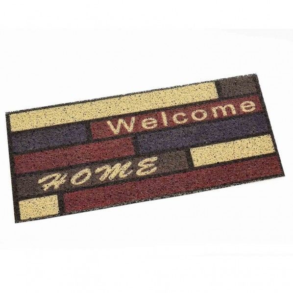 エントランスマット ウェルカムブリックス 24×55×1cm ND-9913 1枚