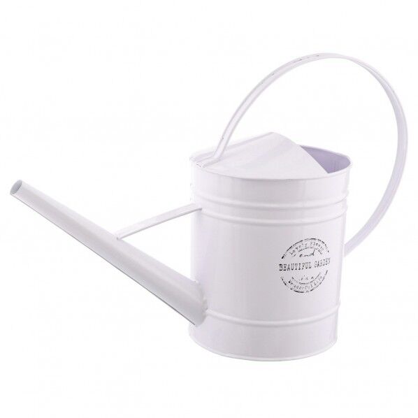 ボタニカルインテリア ジョーロ ビューティフルガーデン ホワイト 40.5×15×28cm NE-162 1個