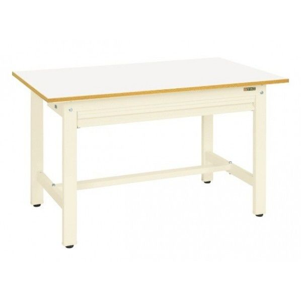 軽量作業台KKタイプ(全面引出し付) アイボリー KK70FZIV 1台