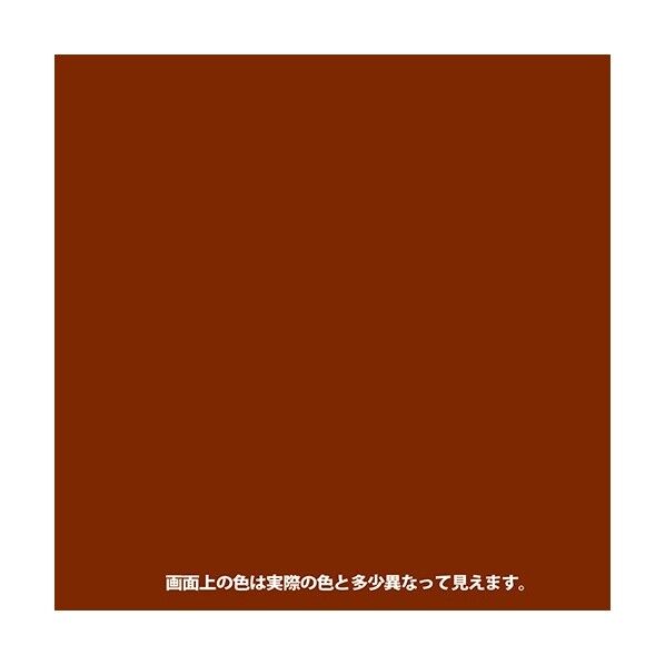 速乾さび止めペイント 油性つやけし あかさび色 0.1L 1缶