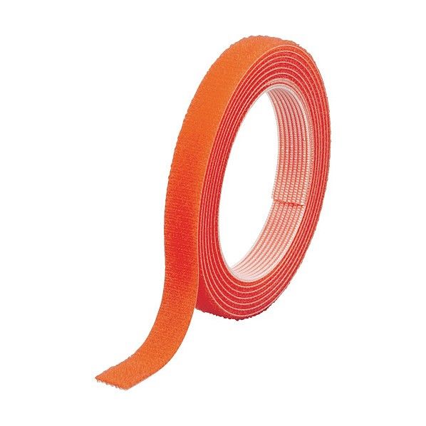 マジックバンド結束テープ両面幅20mmX長さ5mオレンジ 110 x 125 x 20 mm MKT-20V-OR 1点