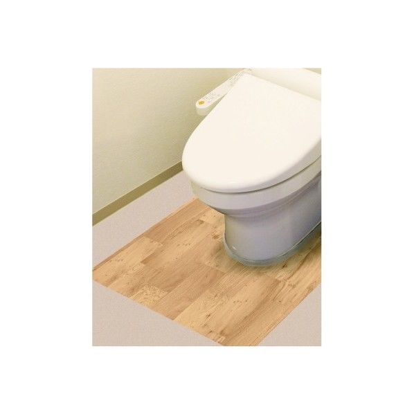 防水模様替えシート トイレ床用 90cm×80cm Beベージュ BKTW-9080 BE 90cm×80cm 1個